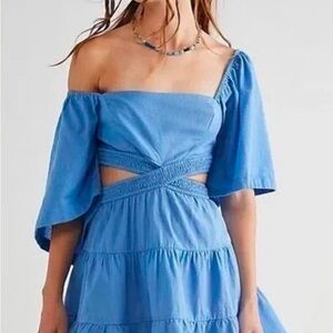 Free People Cross of Sunlight Dress